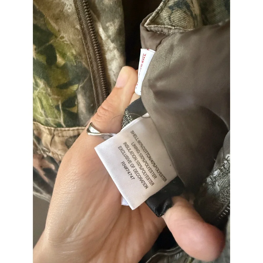 RedHead Silent Hide Youth L Camo Insulated‎ Hunting Bibs Thermolite Camouflage